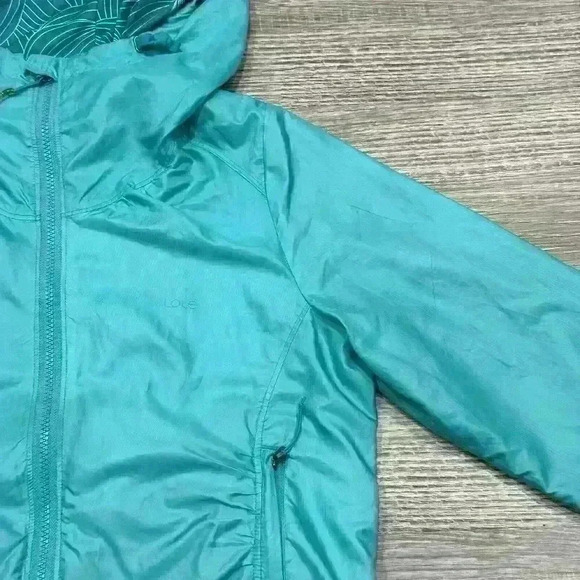 Lole Jacket Women’s Medium Water Resistant Hooded Full Zip Parka Cinch Waist - Picture 2 of 16